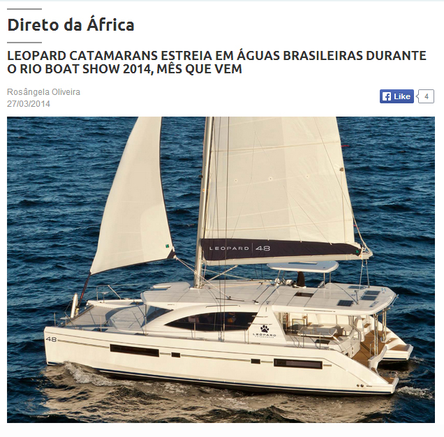 Introducing Leopard Catamarans in Brazil